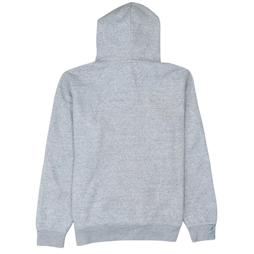 Champion Men's Grey Pullover Hoodie Size L Logo Fleece Sweatshirt