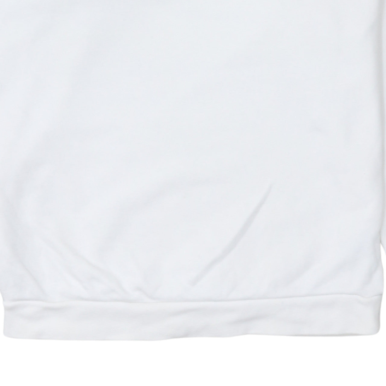 Adidas Women White Crew Neck Long Sleeve Pullover Sweatshirt Size 8