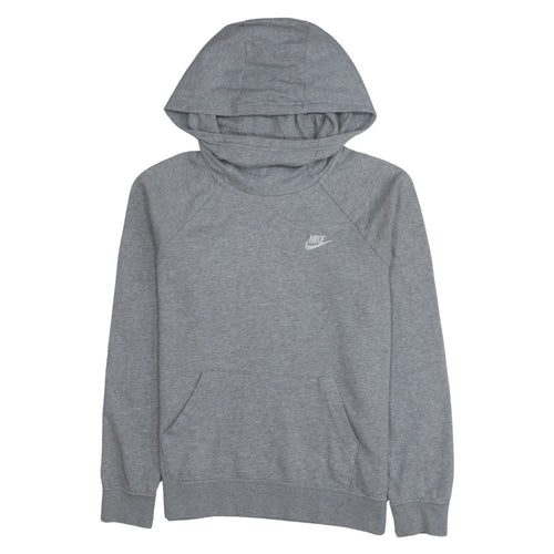Nike Men's Grey Pullover Hoodie Sweatshirt Size M