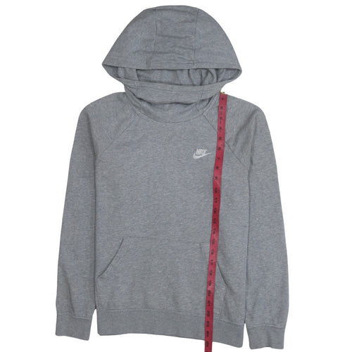 Nike Men's Grey Pullover Hoodie Sweatshirt Size M