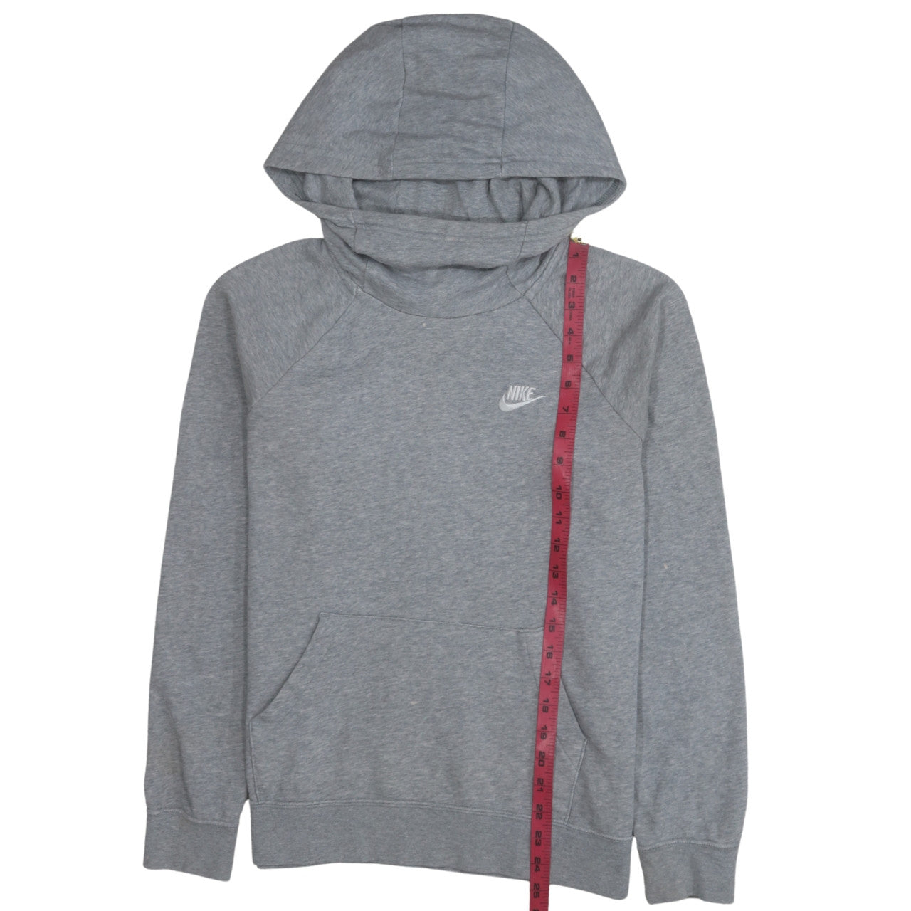 Nike Men's Grey Pullover Hoodie Sweatshirt Size M