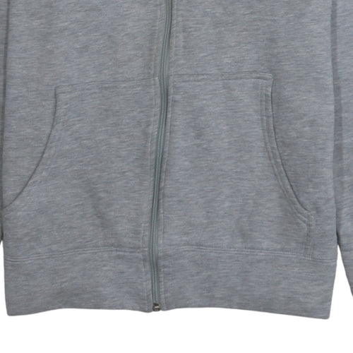 Lacoste Men's Grey Full Zip Hoodie Sweatshirt Size M