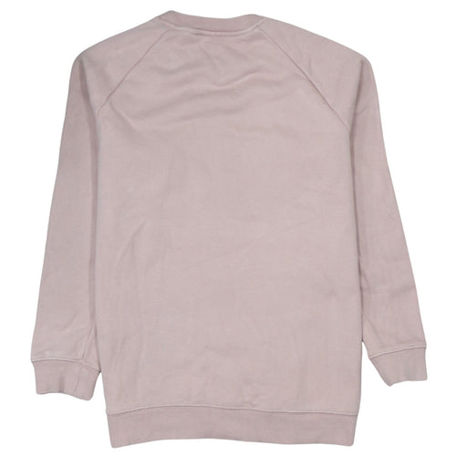 Adidas Womens Pink Crew Neck Pullover Sweatshirt Size 12