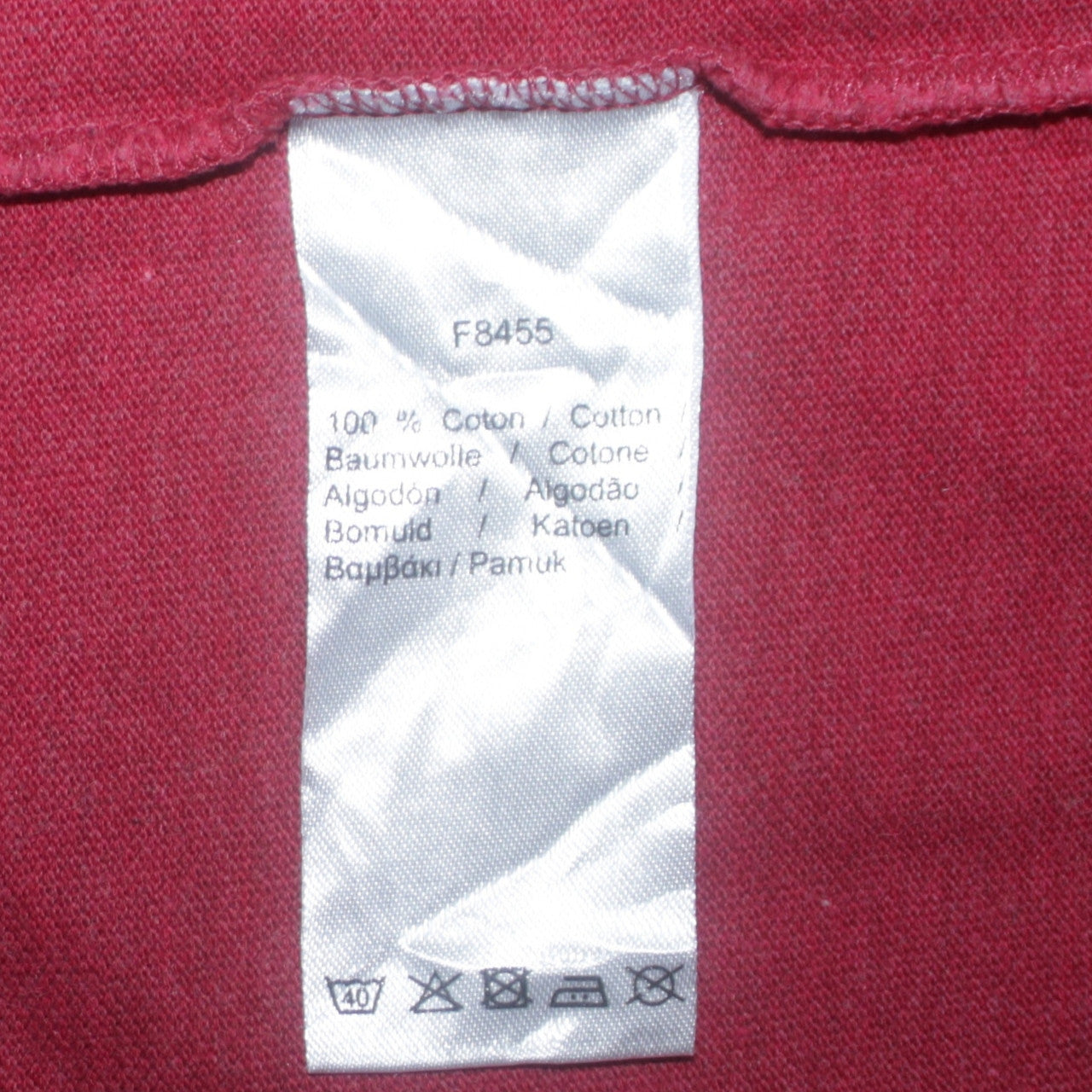 Lacoste Mens Red Classic Fit Cotton Polo Shirt Size L