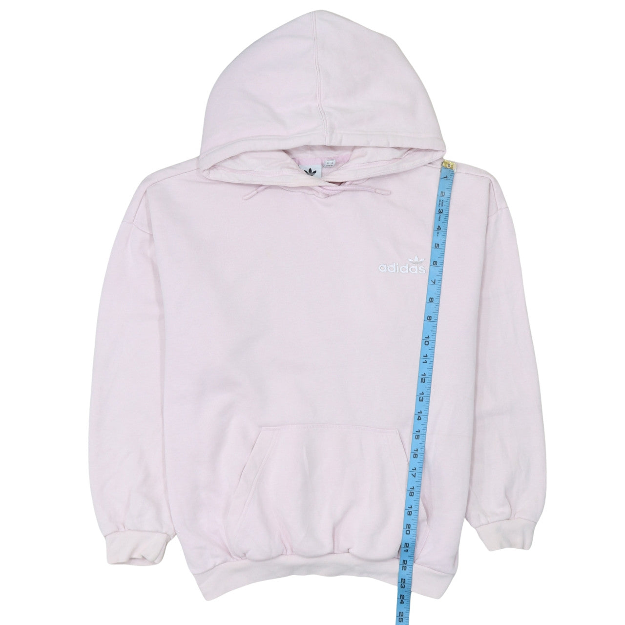 Adidas Women Pink Pullover Hoodie Sweatshirt Size 14 Regular