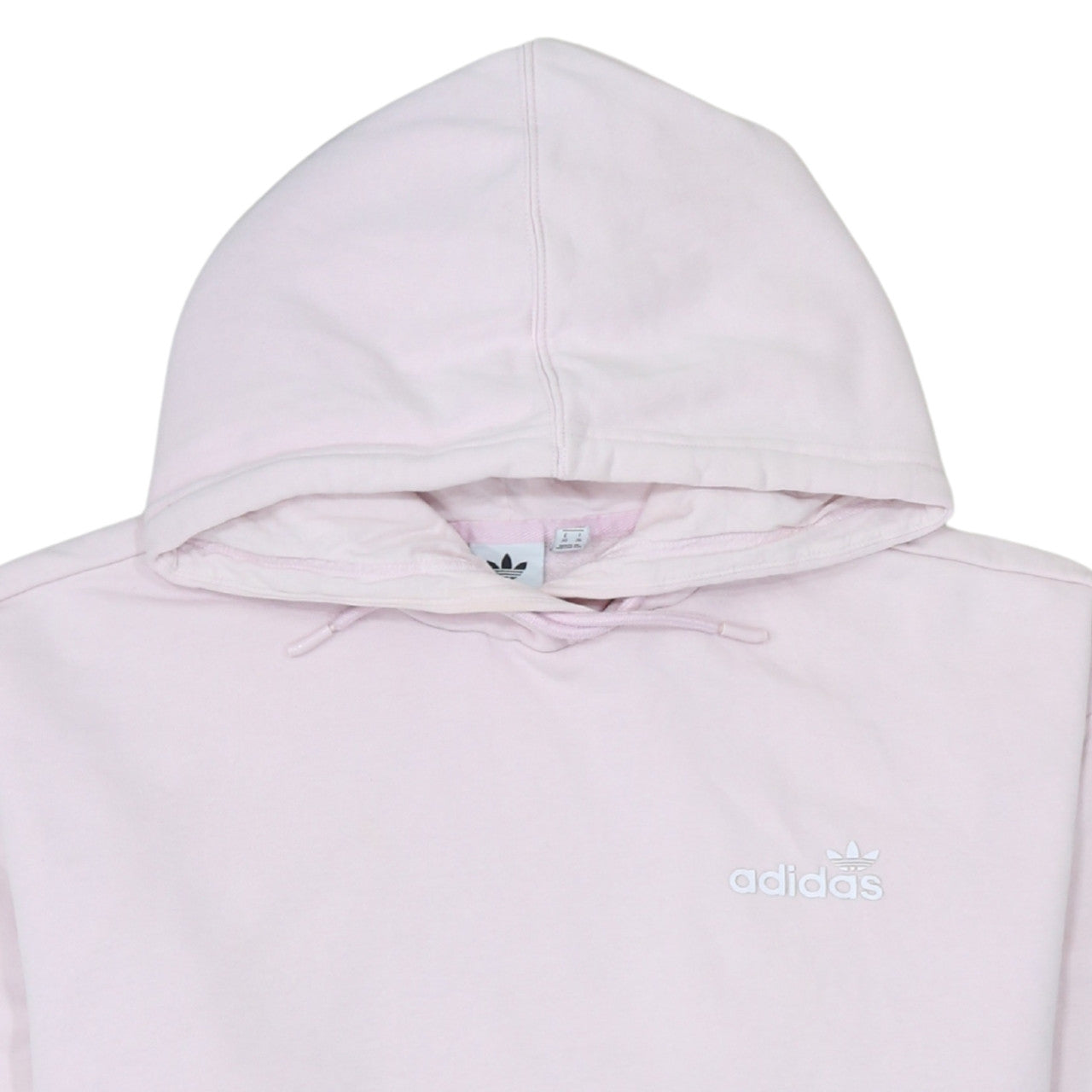 Adidas Women Pink Pullover Hoodie Sweatshirt Size 14 Regular