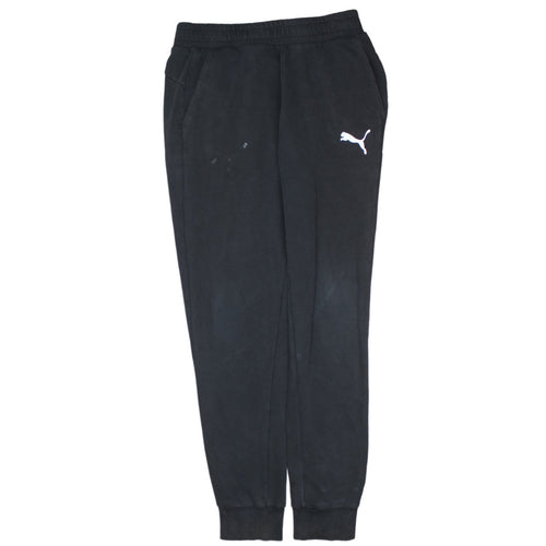 Puma Men Black M Jogger Sweatpants Tapered Fit Activewear