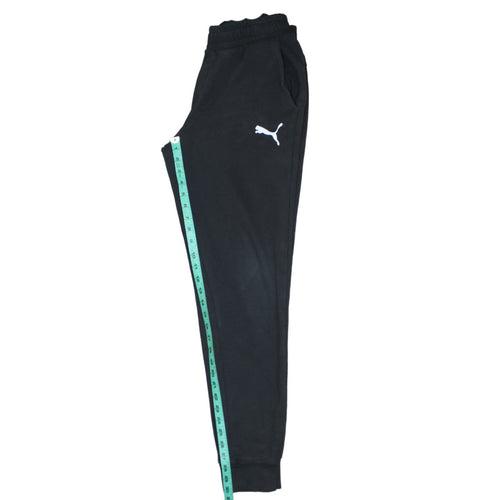 Puma Men Black M Jogger Sweatpants Tapered Fit Activewear