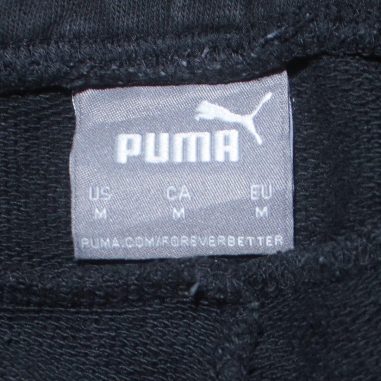 Puma Men Black M Jogger Sweatpants Tapered Fit Activewear