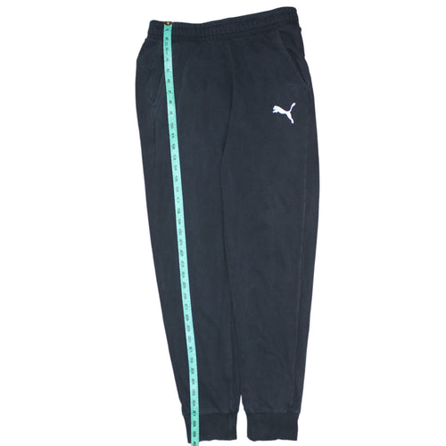 Puma Men’s Black Jogger Sweatpants M Regular Fit Activewear Trousers