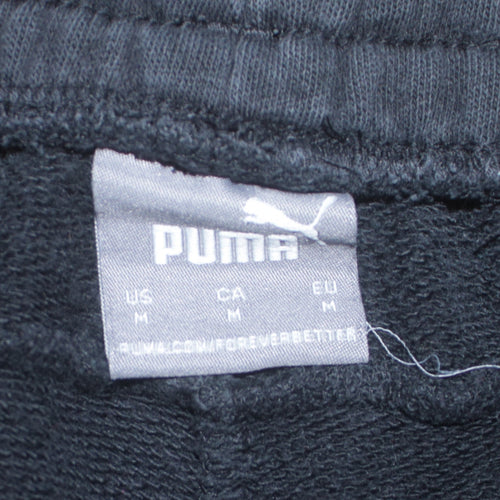 Puma Men’s Black Jogger Sweatpants M Regular Fit Activewear Trousers
