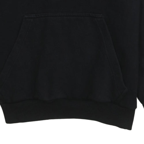 Adidas Men's Black Pullover Hoodie Small Logo Fleece Sweatshirt