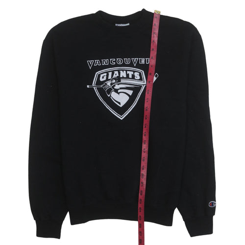 Champion Men's Black Vancouver Giants Pullover Sweatshirt M