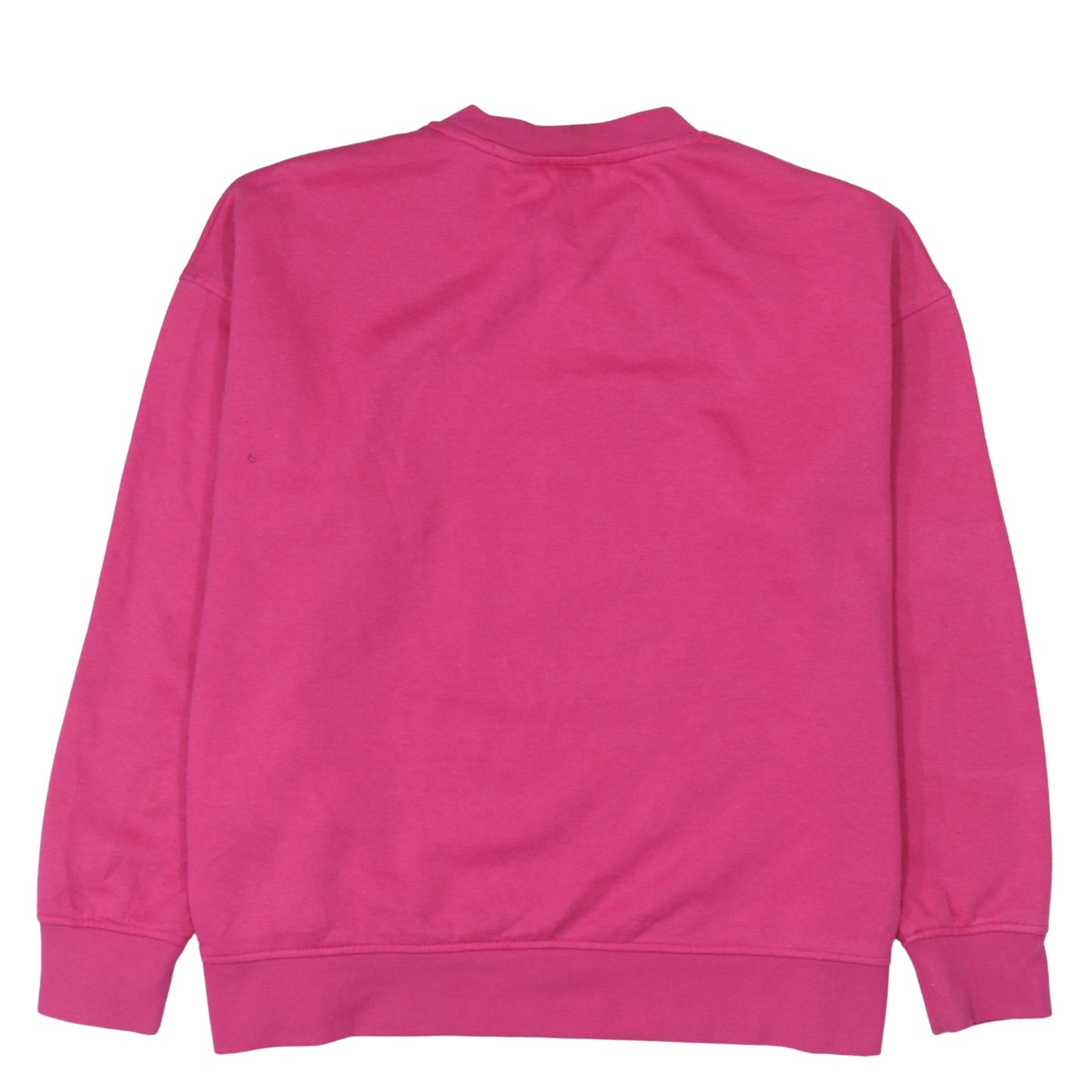 Disney Women Pink Stitch Sweatshirt Size L 14/16 Pullover
