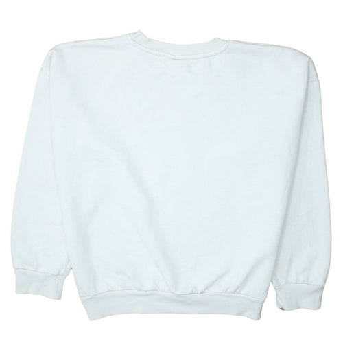 Disney Minnie Mouse White Leopard Print Sweatshirt Women S