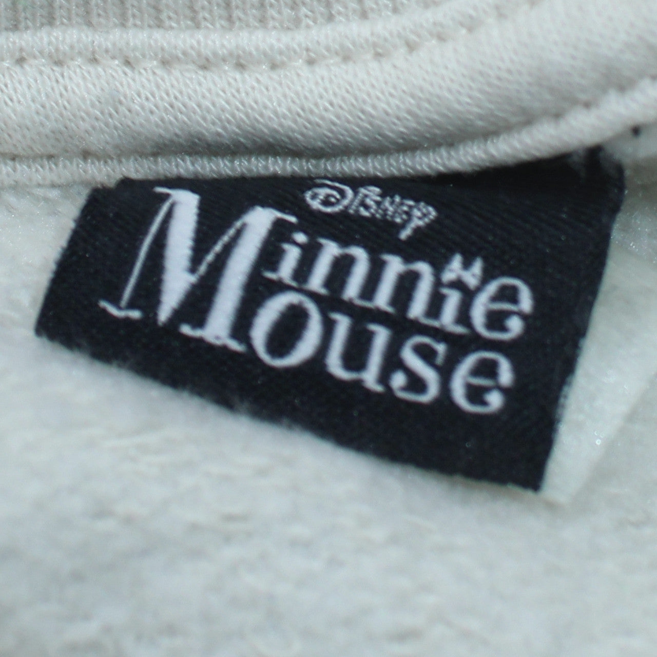 Disney Minnie Mouse White Leopard Print Sweatshirt Women S