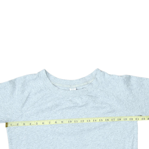 Calvin Klein Women Grey Pullover Sweatshirt Size M Cotton Blend