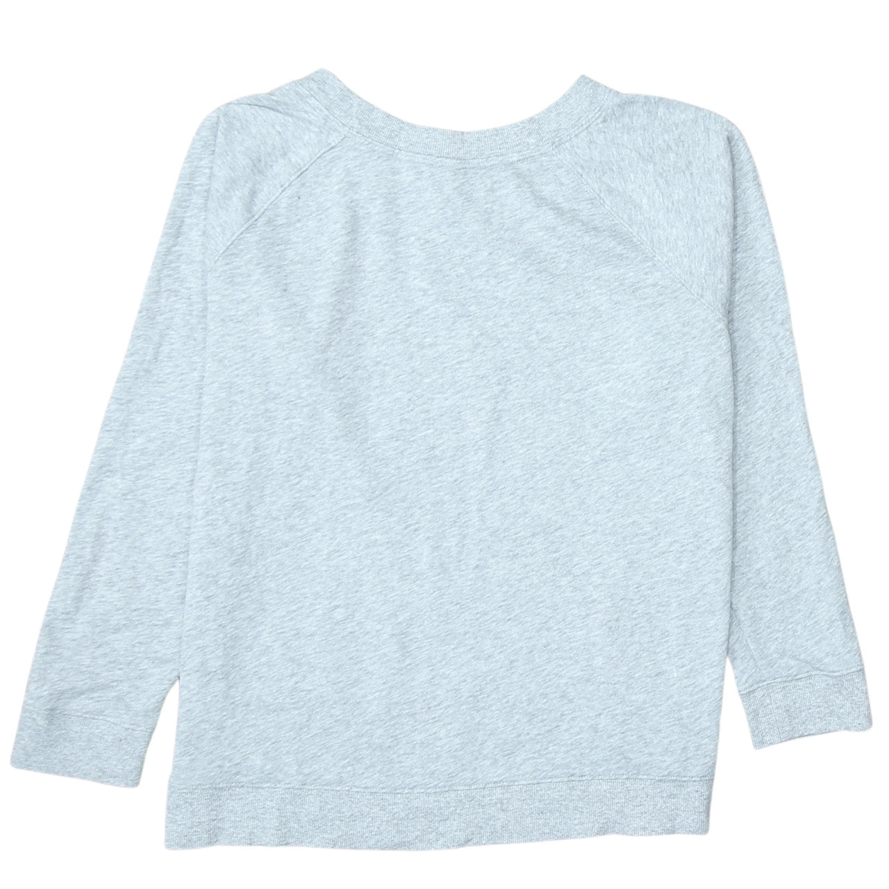 Calvin Klein Women Grey Pullover Sweatshirt Size M Cotton Blend