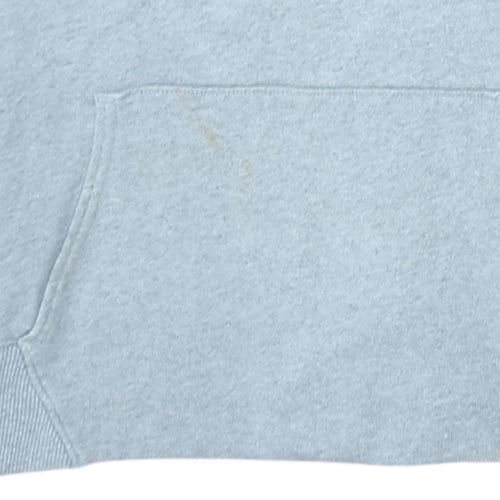 Under Armour Boys Grey XS Pullover Hoodie with Logo Detail