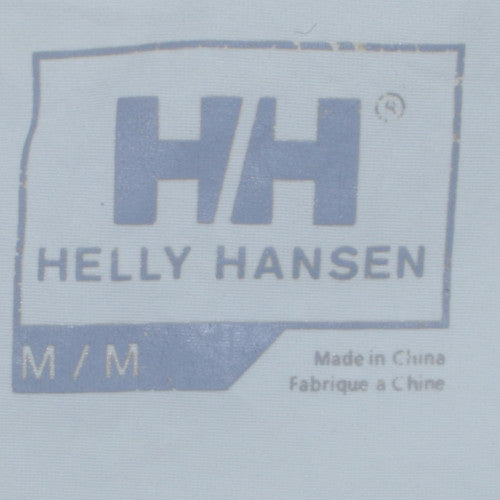 Helly Hansen Women's White Bomber Jacket Size M Zip Pocket Lightweight