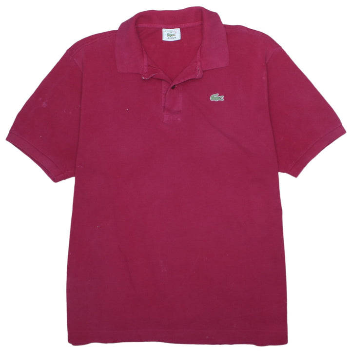 Lacoste Men Red 3XL Cotton Short Sleeve Polo Shirt