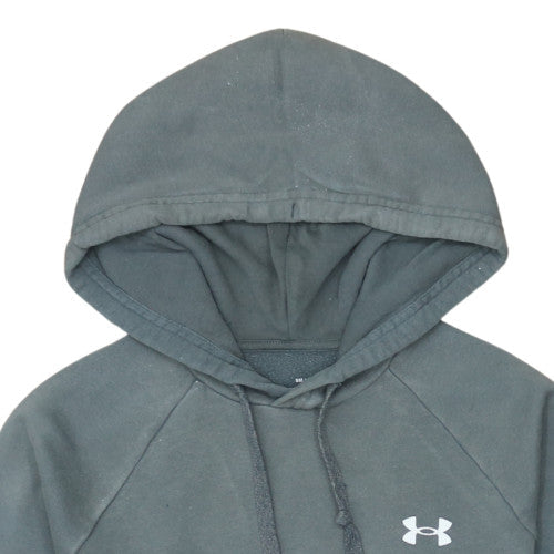 Under Armour Men's Grey Pullover Hoodie Small Relaxed Fit