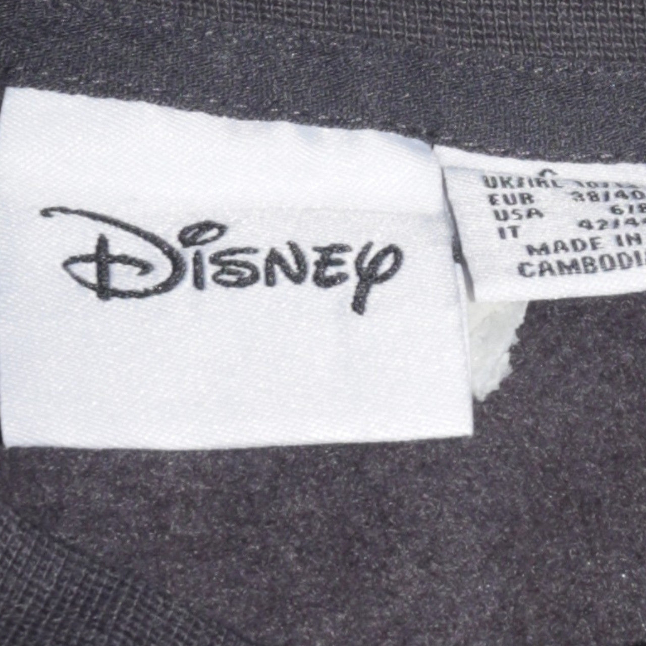 Disney Women Black Small Sweatshirt Princess Graphic Pullover