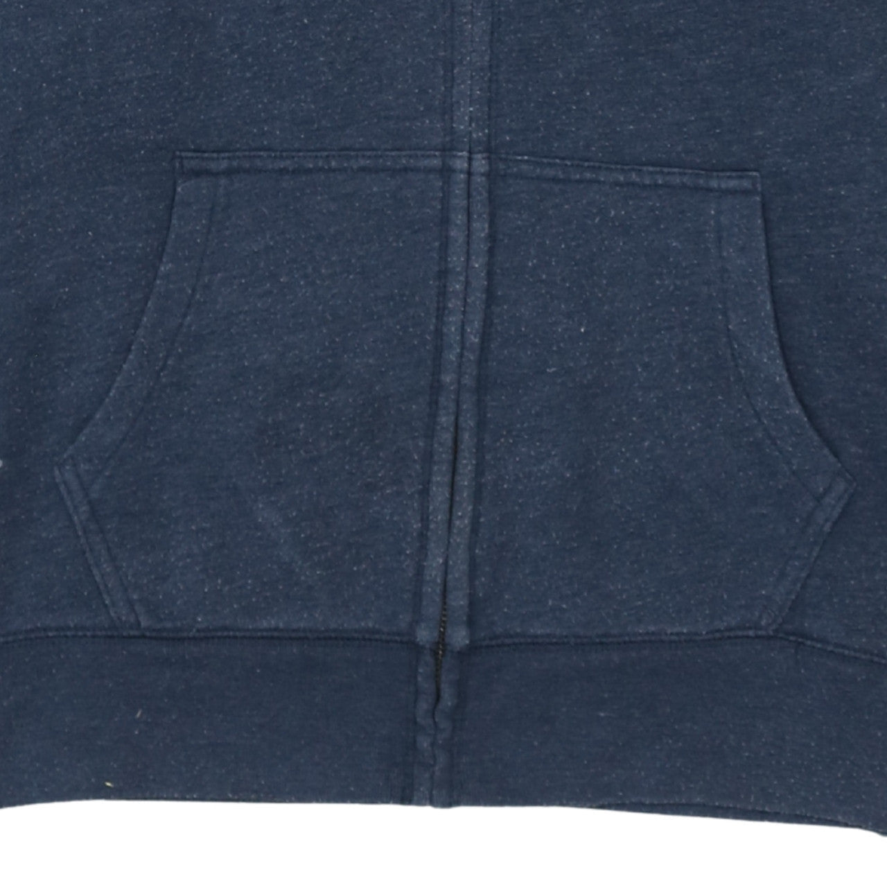 GAP Men's Blue Full Zip Hoodie L USA Flag Logo Fleece Sweatshirt