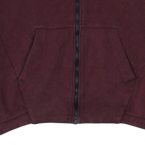 Nike Men’s Brown Full Zip Hoodie Size S Regular Fit