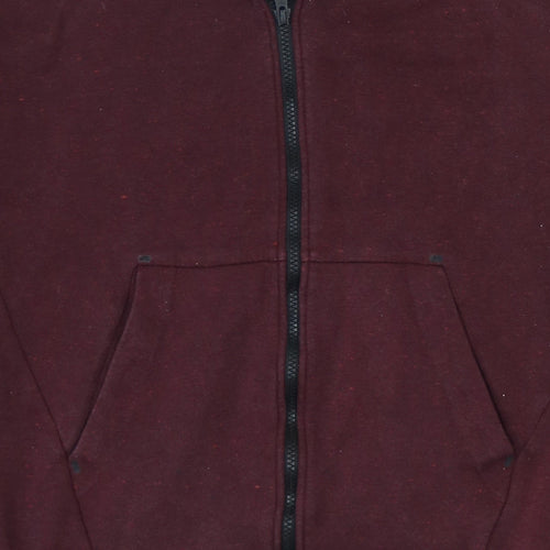 Nike Men’s Brown Full Zip Hoodie Size S Regular Fit