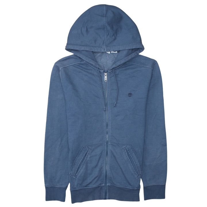 Timberland Men's Blue Full Zip Hoodie Size S Regular Fit
