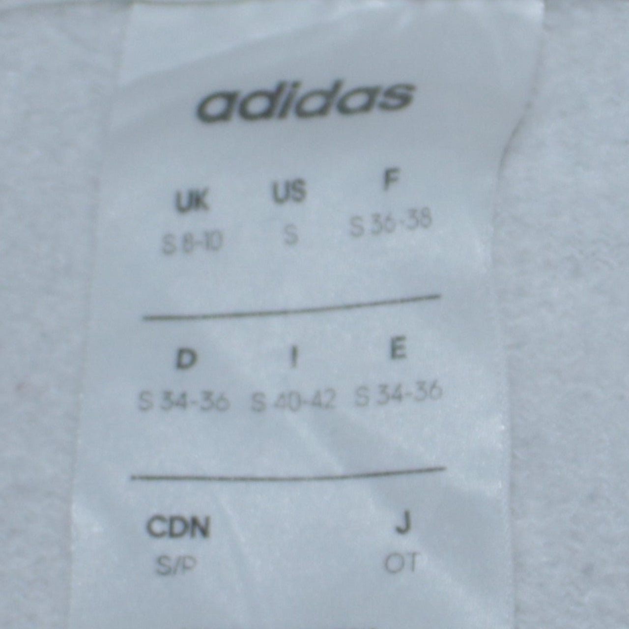 Adidas Womens White Hooded Pullover Sweatshirt Small Floral Logo