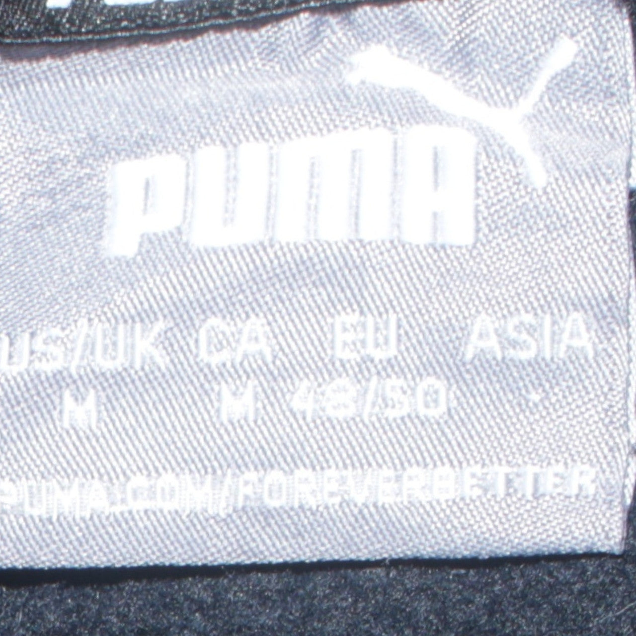 Puma Men's Black Pullover Hoodie Medium Graphic Logo Sportswear