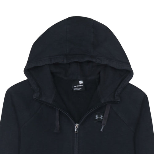 Under Armour Men's Black XS Full Zip Hoodie Sweatshirt