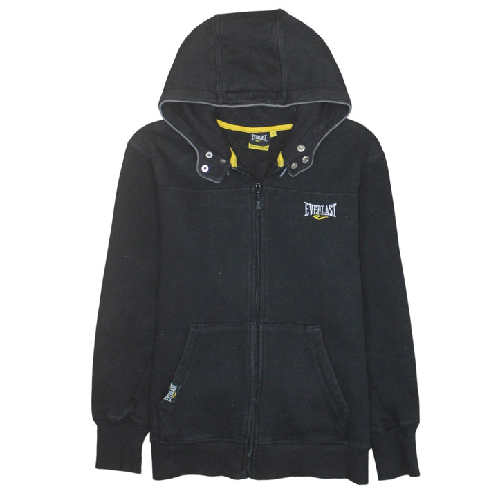 Everlast Men's Black Full Zip Hoodie S Regular Fit Fleece Jacket