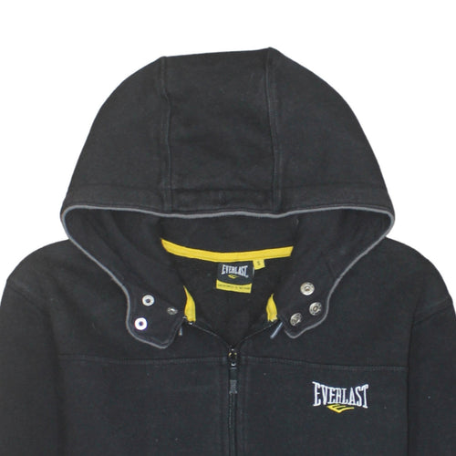 Everlast Men's Black Full Zip Hoodie S Regular Fit Fleece Jacket