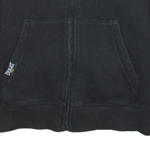 Everlast Men's Black Full Zip Hoodie S Regular Fit Fleece Jacket