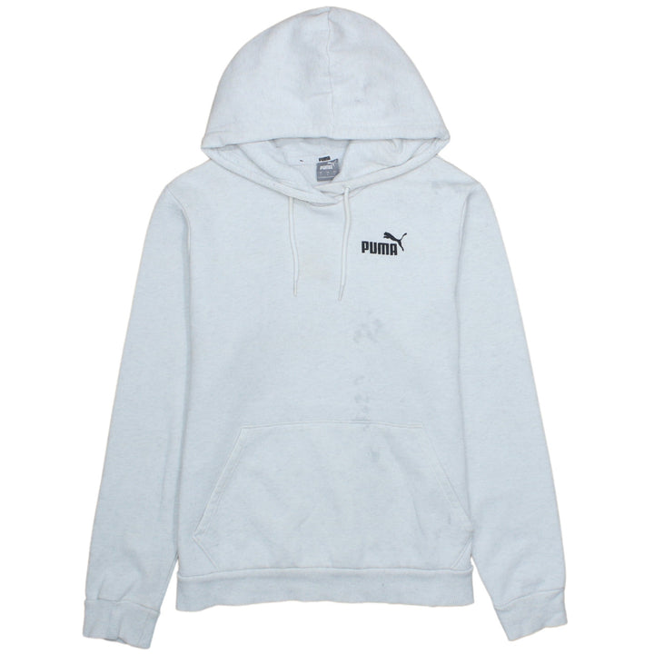 Puma Mens Grey Pullover Hoodie Sportswear Size L Regular Fit