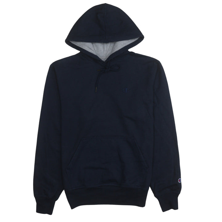 Champion Men’s Blue Pullover Hoodie Sweatshirt Size S Fleece Regular Fit