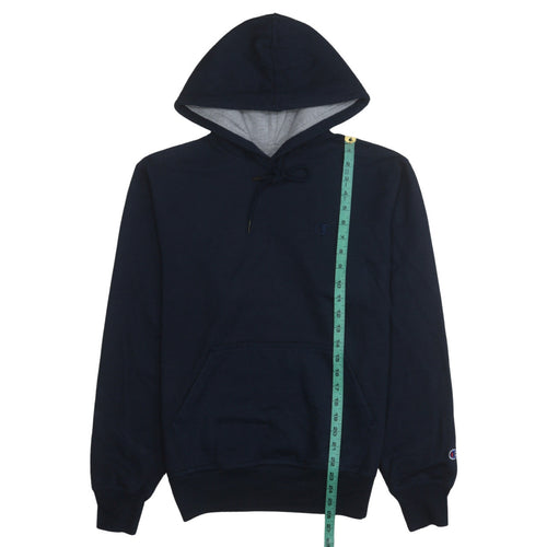 Champion Men’s Blue Pullover Hoodie Sweatshirt Size S Fleece Regular Fit