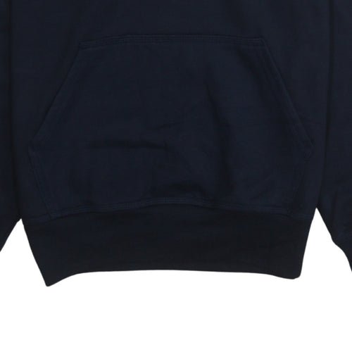 Champion Men’s Blue Pullover Hoodie Sweatshirt Size S Fleece Regular Fit