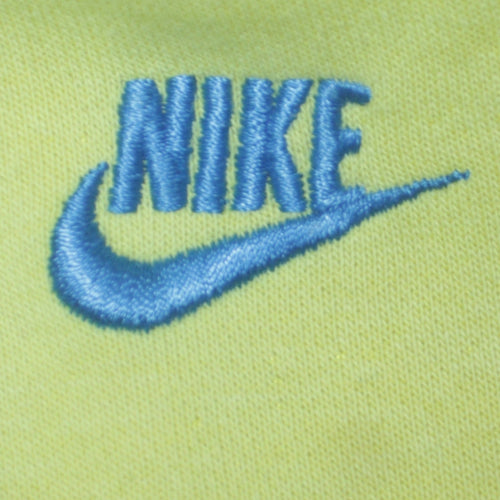 Nike Boys Yellow Pullover Hoodie Sweatshirt 12-13 Years Fleece Logo