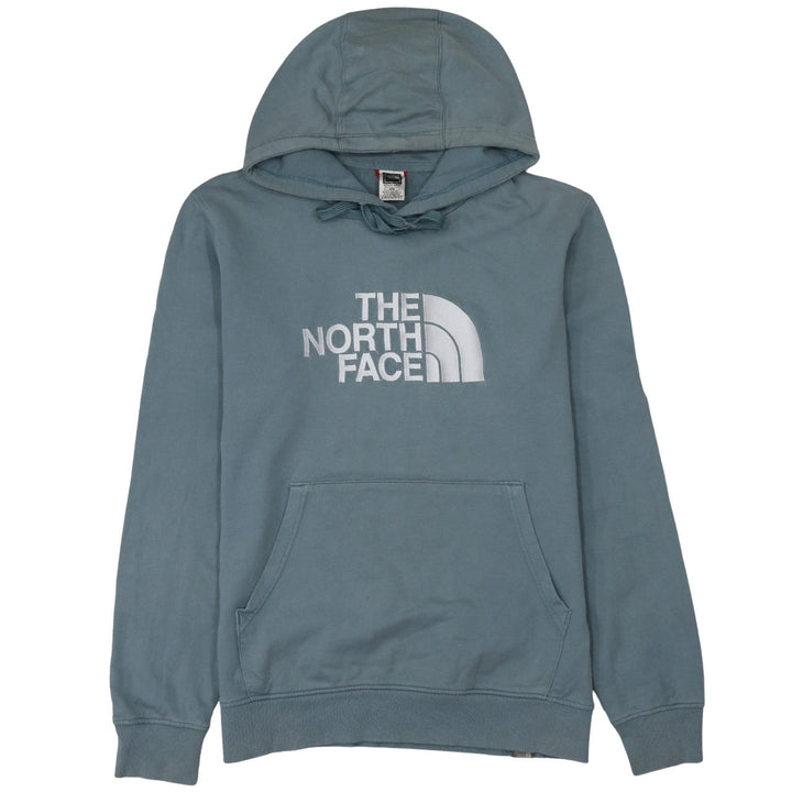 The North Face Men's Blue Medium Pullover Hoodie with Logo