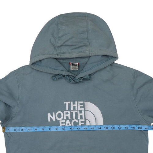 The North Face Men's Blue Medium Pullover Hoodie with Logo