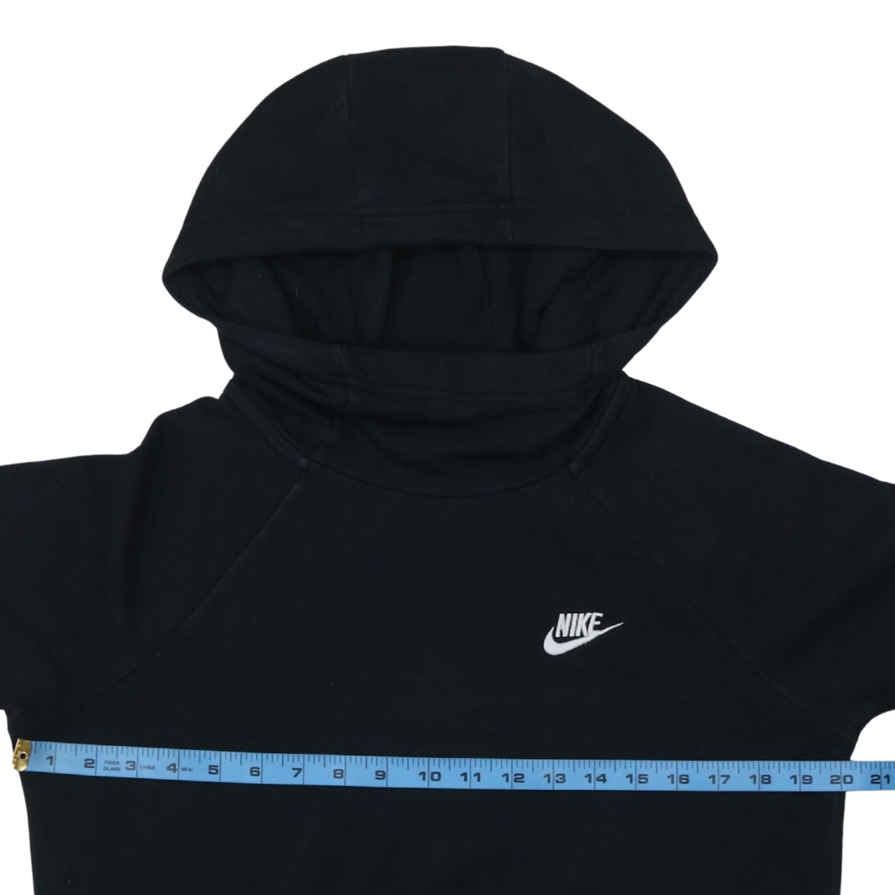 Nike Men’s Black Pullover Hoodie S Regular Fit Fleece Sweatshirt