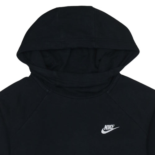 Nike Men’s Black Pullover Hoodie S Regular Fit Fleece Sweatshirt