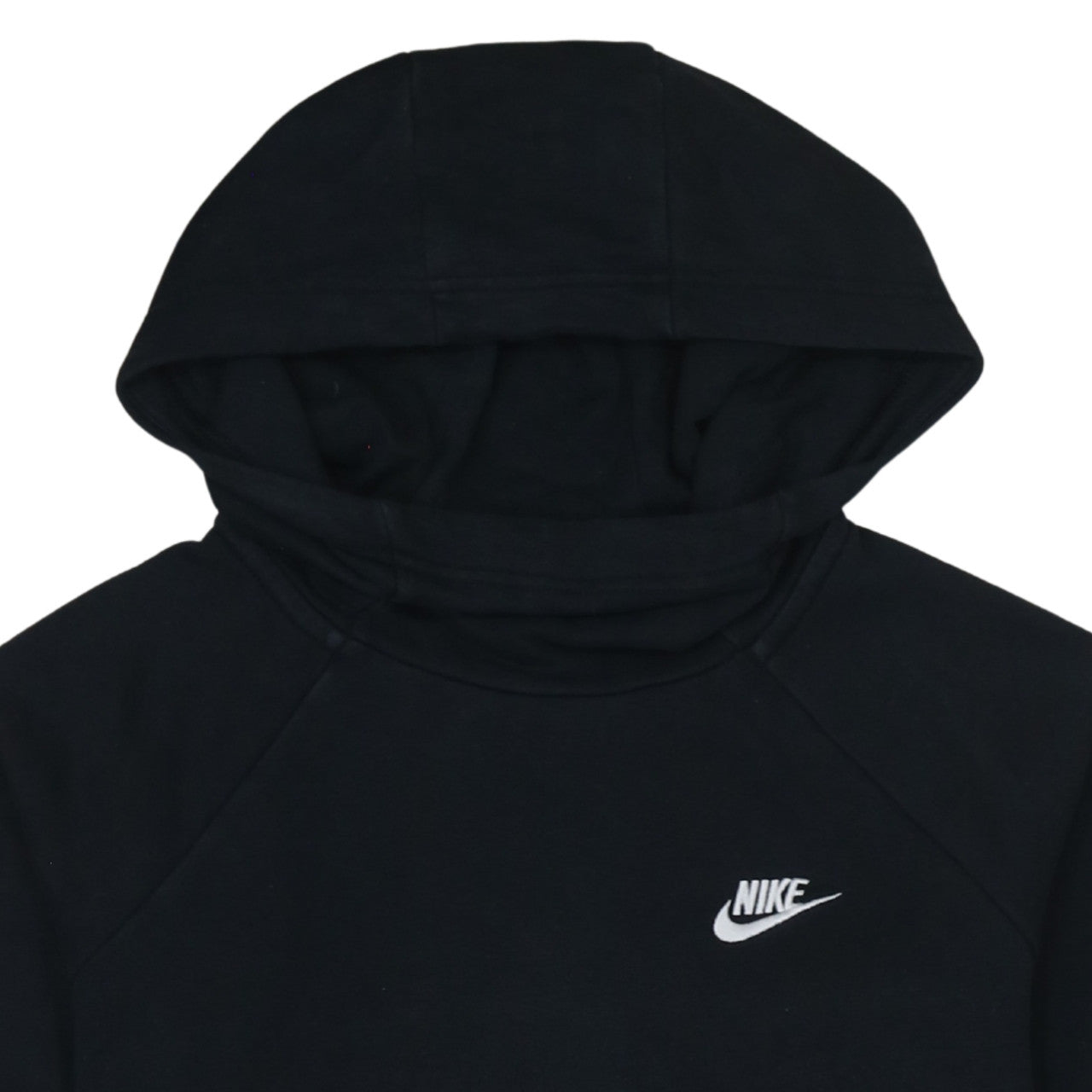 Nike Men’s Black Pullover Hoodie S Regular Fit Fleece Sweatshirt