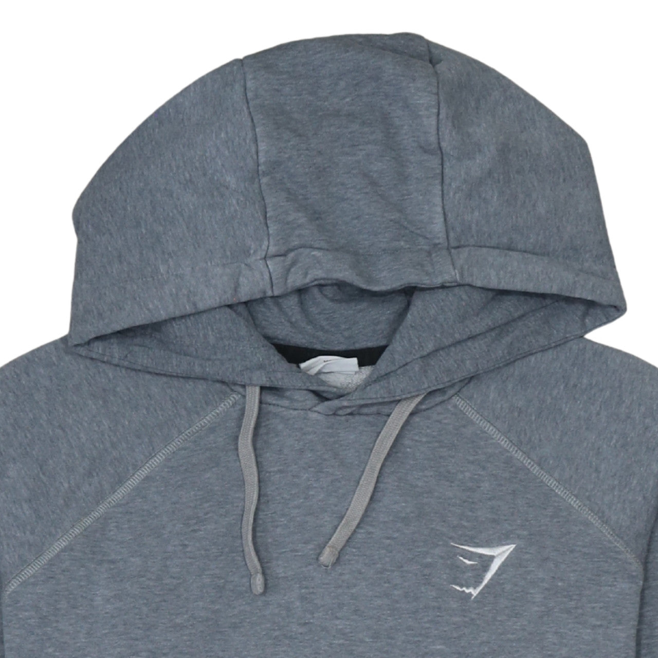 Gymshark Mens Grey XS Pullover Hoodie Slim Fit Fleece Sportswear
