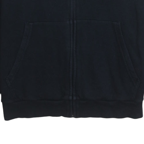 Under Armour Mens Black Full Zip Hoodie Size L Regular Fit