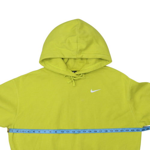 Nike Men's Green Pullover Hoodie Medium Regular Fit Sportswear